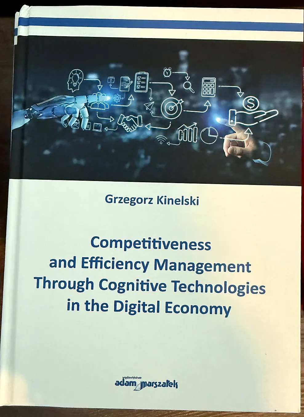 Okładka książki: Competitiveness and Efficiency Management Through Cognitive Technologies in the Digital Economy