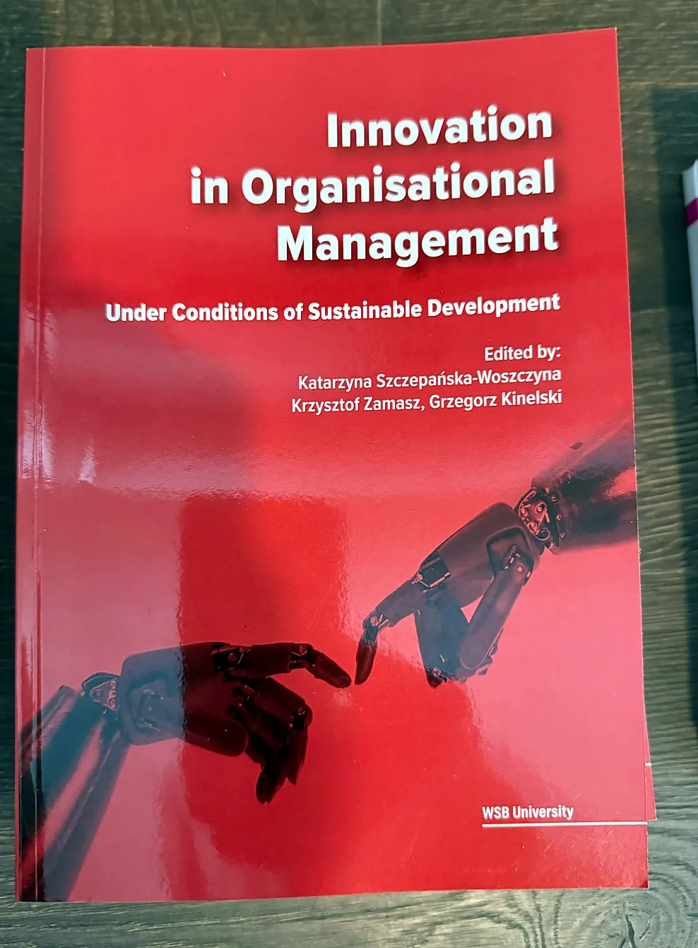 Okładka książki: Innovation in Organisational Management: Under Conditions of Sustainable Development